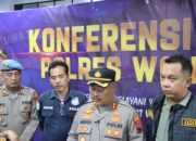 Kapolres Wonogiri Gelar Konferensi Pers Ungkap Kasus Kekerasan terhadap Anak dalam Operasi Aman Candi 2025