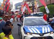 Polsek Semarang Tengah Amankan Kirab Ritual SHEJIT dan HUT Klenteng HWIE TEK BIO Ke-117