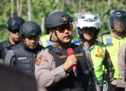 Kapolres Wonogiri Pimpin Langsung Pengamanan Pengukuhan Pengurus PSH Winongo Tunas Muda Ranting Pracimantoro