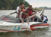 Polres Wonogiri Gelar Aksi Peduli Lingkungan dan Sosial di Waduk Gajah Mungkur, Tebar 10.000 Benih Ikan, Tanam 500 Pohon, dan Bagikan 125 Paket Sembako