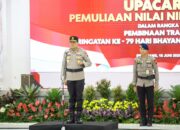 Polda Jateng Gelar Upacara Pencucian Pataka “Maneka Tunggal Dharma”, Maknai Semangat Pengabdian Jelang Hari Bhayangkara ke-79