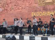 Polres Wonogiri Gelar Bhakti Sosial HUT Bhayangkara ke-79 di CFD Jalan Pemuda Wonogiri