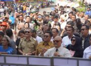 Difarina Indra Meriahkan Tasyakuran HUT Bhayangkara ke-79 Polres Wonogiri