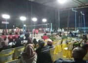 Semangat Olahraga Berkobar, Kapolsek Ngadirojo Buka Turnamen Voli di Kerjo Kidul