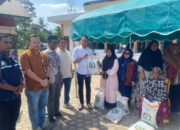 Wakil Bupati Aceh Timur Launching Perdana Bantuan Pangan