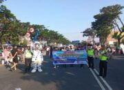 Polantas Karanganyar Gaungkan Tertib Lalulintas Di CFD: Edukasi Untuk Keselamatan Bersama
