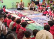 Polres Wonogiri Ajak Murid TK Darma Wanita Gunan Akrab dengan Tugas Polri