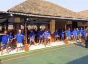 Hilangkan Stres, Rutan Bangil Laksanakan Senam Sehat Bersama Warga Binaan