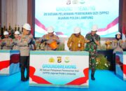 Komitmen Dukung Program MBG, Kapolri Resmikan 20 SPPG Jajaran Polda Lampung