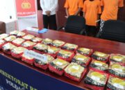 Polisi Gagalkan Penyelundupan 30 Kg Sabu, Tiga Kurir Internasional Ditangkap