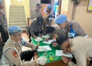 Polres Wonogiri Gelar Tes Urine Mendadak, Pastikan Personel Bebas Narkoba