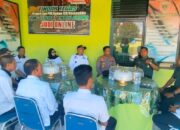 DANDIM 1406 Wajo Kunjungi KORAMIL 1406-08 Sabbangparu, KAPOLSEK Sabbangparu Tekankan Pentingnya Sinergitas FORKOPIMCAM