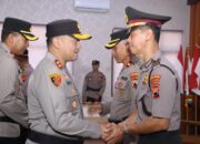Rasa Haru dan Apresiasi, Polres Wonogiri Gelar Upacara Penyerahan Jabatan Kapolsek Selogiri serta Laporan Kenaikan Pangkat Pengabdian