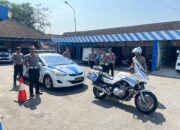 Tingkatkan Layanan, Sat Lantas Polres Wonogiri Gelar Pelatihan Pengawalan VVIP
