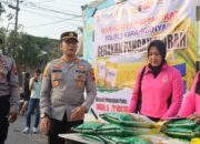 Polres Karanganyar dan BULOG Gelar Gerakan Pangan Murah untuk Stabilkan Harga Beras