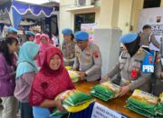 Bidpropam Polda Jateng Gelar Gerakan Pangan Murah di Polsek Jaten, Karanganyar