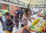 Polresta Surakarta Gelar Gerakan Pangan Murah, Sediakan Beras Rp 11.000/Kg untuk Warga Sistem drive thru