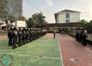 Polresta Pati Gelar Latihan Taktik Pengendalian Massa untuk Amankan Aksi 13 Agustus