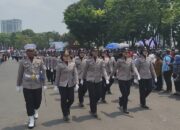 Polwan Polda Metro Jaya Jadi Wajah Kebanggaan di Upacara HUT ke-80 RI