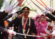 Kapolres Sragen Pimpin Langsung Wisuda Purna Bhakti 10 Anggota Polri, Momen Berlangsung Penuh Haru dan Membanggakan