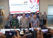 Gelar Konferensi Pers, Kapolres Pekalongan Kota Ungkap 11 Pelaku Aksi Unra Anarkis di Gedung DPRD dan Kantor Walikota