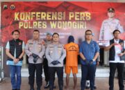 Diduga Provokasi Aksi Anarkis, Pria di Wonogiri Diamankan Polres Wonogiri, Kini Pelaku Lain Terus Diburu