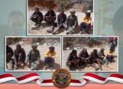 Kedekatan Masyarakat Kuyawge dengan Satgas Yonif 408/Sbh