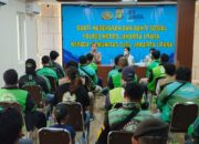 Bhakti Kesehatan dan Bhakti Sosial Polsek Metro Penjaringan Bersama Komunitas Ojol Jakut