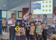 Polisi Sahabat Anak, Satlantas Polres Sragen Gaungkan Anti-Bullying dan Tertib Lalu Lintas di SD IT Al Jabar Gondang