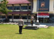 Kapolres Boyolali Pimpin Gelar Apel dan Pengamanan Aksi Solidaritas Palestina dan Aksi Damai GP Ansor