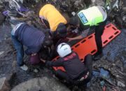 Kecelakaan Tunggal di Depan Kantor PLN Ungaran, Ibu dan Anak Dilarikan ke RSUD Ungaran