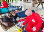 Aksi Kemanusiaan Polres dan PMI Kabupaten Boyolali Warnai HUT Humas Polri ke-74