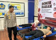 Sinergi Kemanusiaan: Polres Purworejo Gandeng KPPN dan PMI Peringati HUT Humas Polri ke-74 dengan Donor Darah