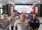 Wujud Kepedulian Polri untuk Masyarakat, Polresta Cilacap Gelar Donor Darah di HUT Humas ke-74