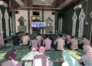 Polres Wonogiri Gelar Binrohtal Lewat Zoom Meeting, Perkuat Iman dan Mental Personel Jelang Tugas Pelayanan