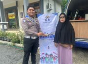 Polantas Menyapa, Wajib Pajak Disiplin Dapat Apresiasi Dari Satlantas Polresta Pati 