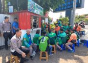 Satlantas Polres Jepara Bangun Kesadaran Keselamatan Lewat Giat “Polantas Menyapa” Bareng Komunitas Ojol