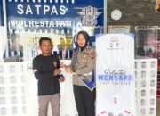 Satlantas Polresta Pati, Berikan Reward Untuk Masyarakat Kepada Pemohon SIM Yang Tepat Waktu Perpanjang SIM Lewat Program Polantas Menyapa