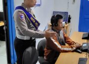 Polantas Menyapa, Satlantas Polresta Semarang, Berikan Arahan Dan Pelayanan Kepada Pemohon Sim Baru