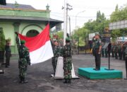 Kasdim 0721/Blora Pimpin Upacara Bendera Hari Senin