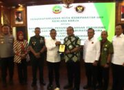 Dandim 0721/Blora Hadiri Penandatanganan Nota Kesepakatan Pemkab Blora–BNPT dan Kerja Sama dengan Perguruan Tinggi