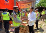 Bawakan Selimut dan Sembako Bagi Pengungsi, Polres Purbalingga Kembali Hadir untuk Warga Terdampak Bencana