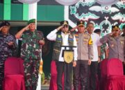 Kolaborasi Lintas Sektor, Wakapolda Kaltim Hadiri Apel Kesiapsiagaan Antisipasi Bencana Alam