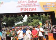 Lautan Manusia di HUT Ke-191 Temanggung, Dandim 0706 dan Forkopimda Membaur dalam Jalan Sehat