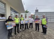 Ops Zebra Candi 2025, Satlantas Polres Sragen Sosialisasi Keselamatan Berkendara di PT Glory Industrial Semarang