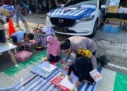 ART Policing Ops Zebra Candi 2025, Satlantas Polres Sragen Turun ke CFD Ajak Warga Wujudkan Kamseltibcarlantas 