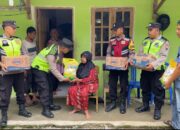 Polres Kebumen Salurkan Bantuan untuk Korban Atap Rumah Runtuh di Rowokele
