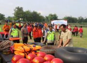 Kapolres Sragen Pimpin Apel Kesiapsiagaan Tanggap Darurat Bencana Hidrometeorologi 2025-2026