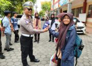POLRESTA PATI SOSIALISASI LARANGAN BALAP LIAR KE SEKOLAH DAN DINAS PENDIDIKAN