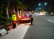Satlantas Polresta Pati Intensifkan Patroli Cegah Kecelakaan di Titik Pekerjaan Jalan Pati–Kudus